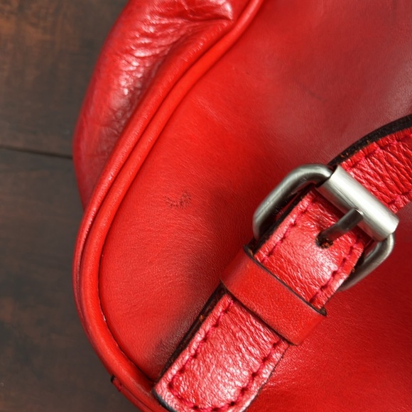 Patricia Nash Rose Tooled Leather Backpack - Picture 12 of 13